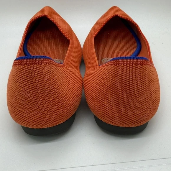 Rothy's Vibrant Orange Flats - Picture 8 of 11